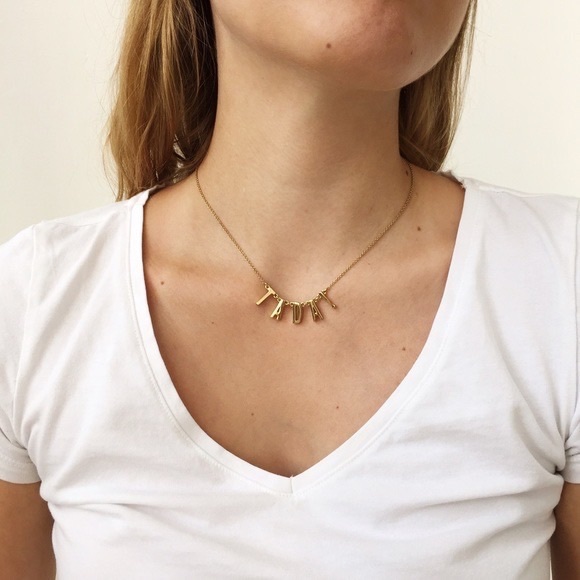 KATE SPADE New York Gold Tada! Necklace